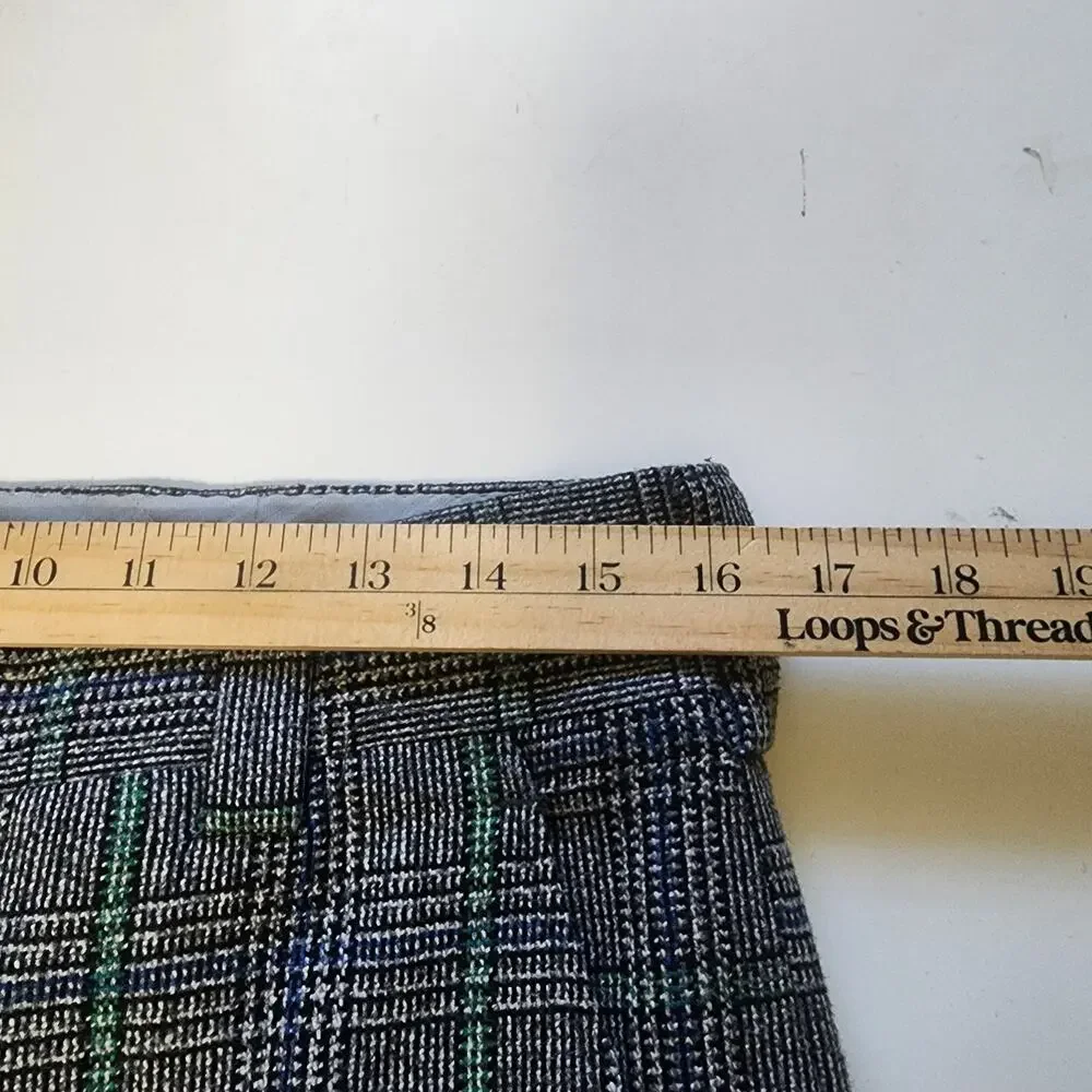 Vtg Hardy Amies of London Mens S Suit Tweed Wool proffesional office corporate